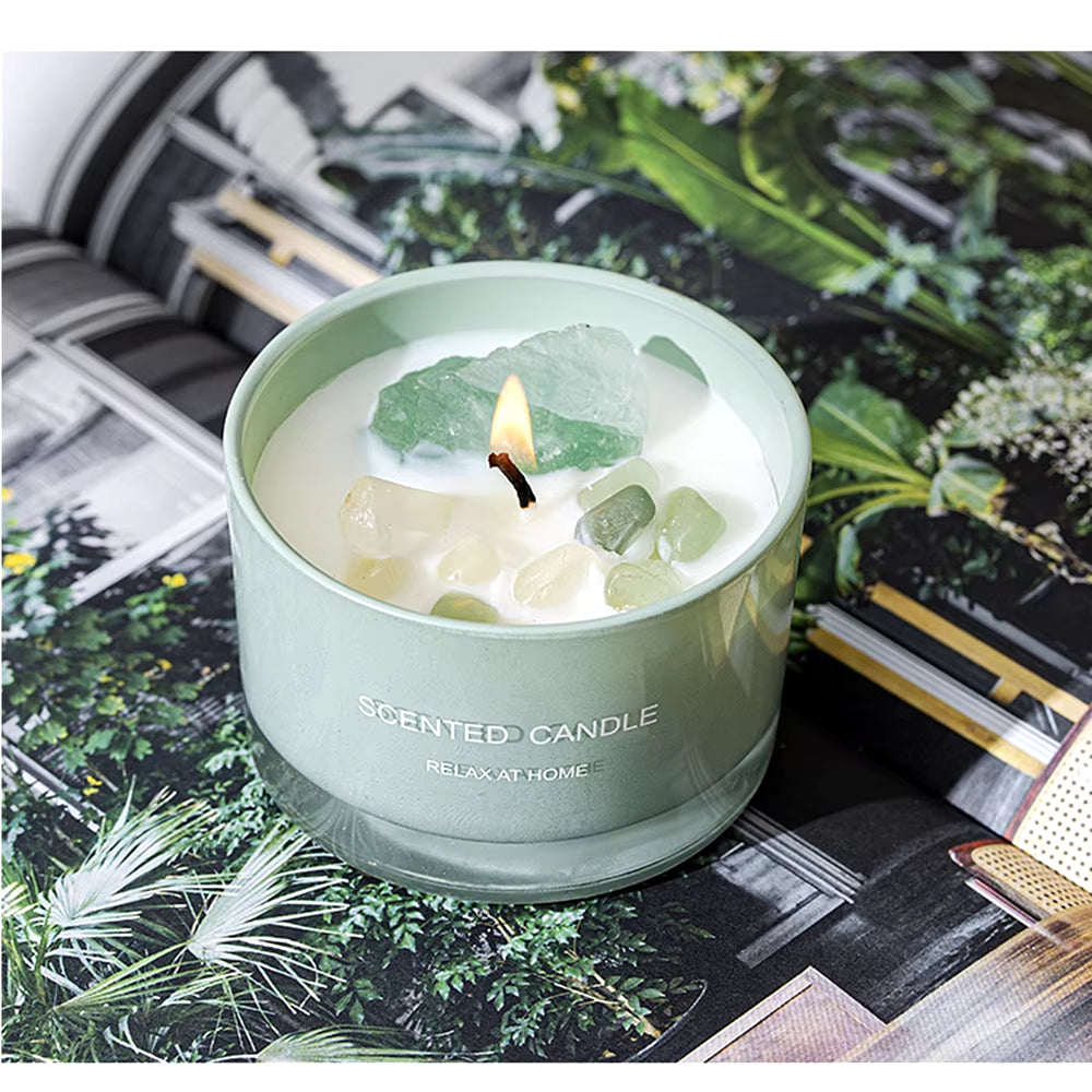 Scented Wax Candle Smokeless Aromatic Soybean Candles Aromatherapy Wedding Birthday Party Gift 2024 Christmas Home Decoration